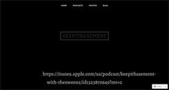 Desktop Screenshot of keepitbasement.com